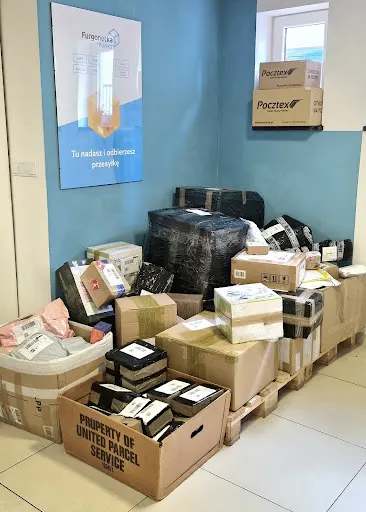 Furgonetka Punkt Ciechanów - nadania i odbiory przesyłek
